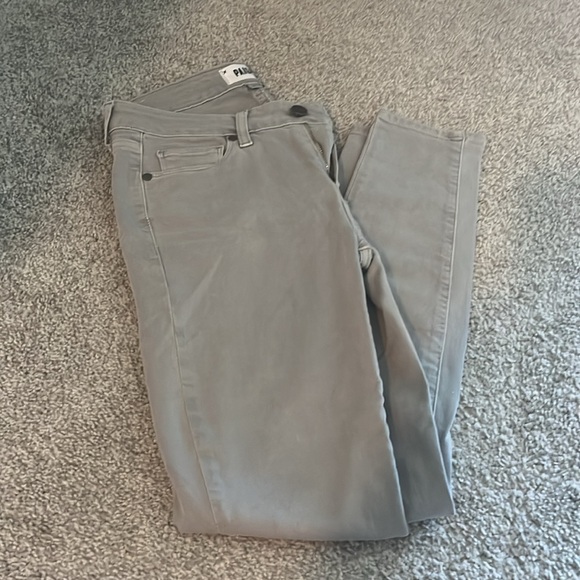 Paige  Jean light grey size 27 worn only once - Picture 3 of 5